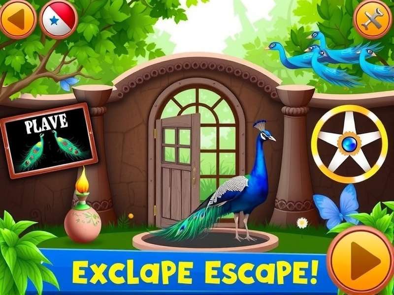 Indian Peacock Escape Game Screenshot